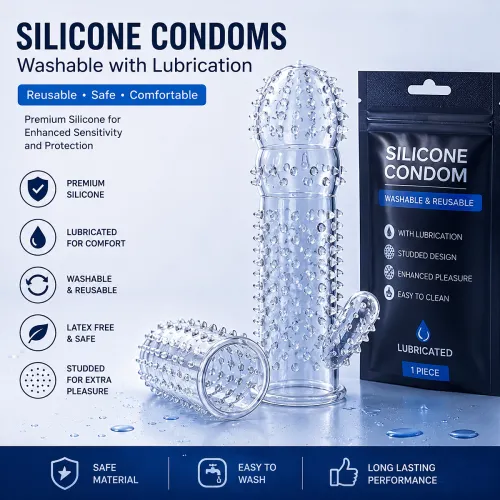Silicone Condoms with Lubrication: Benefits, Uses & Buying Guide