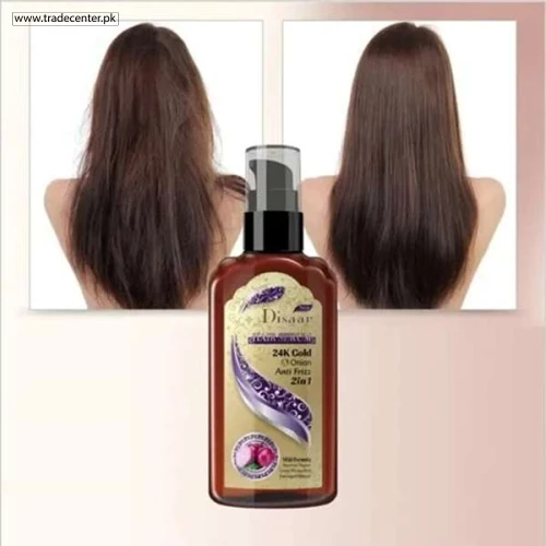 24K Gold & Onion Anti Frizz 2 in 1 Hair Serum