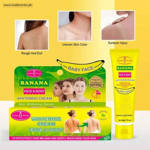 Aichun Beauty Banana Face Body Skin Cream