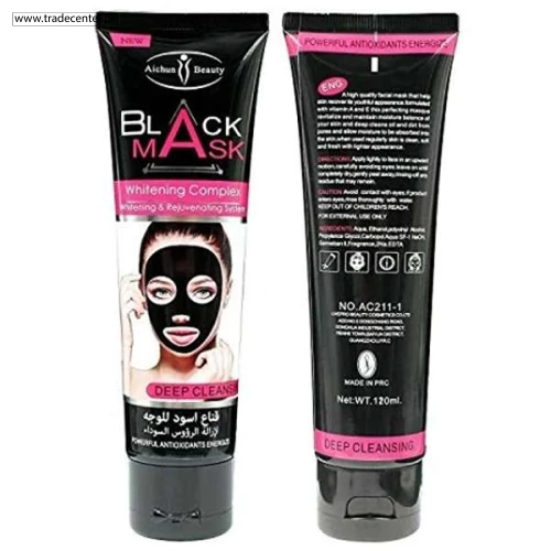 AICHUN BEAUTY Complex Black Mask Remove Blackhead Deep Cleansing Blackhead Remover Purifying Peel Face Mask