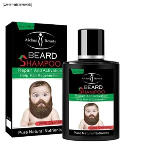 Beard Hair Growth Shampoo Regeneration Repair