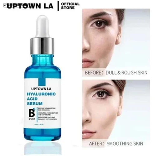 Hyaluronic Acid Serum for Skin Anti Aging Serum Intense Hydration Moisture Non greasy Paraben free Hyaluronic Acid for Your Face Pro Formula 30 ml
