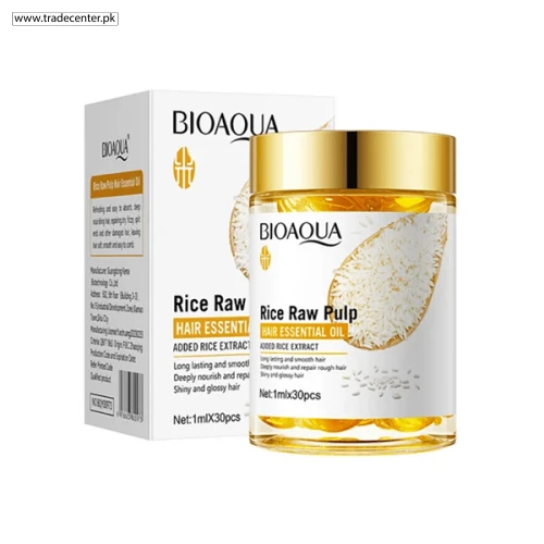 Bioaqua Rice Raw Pulp Hair Essential Oil