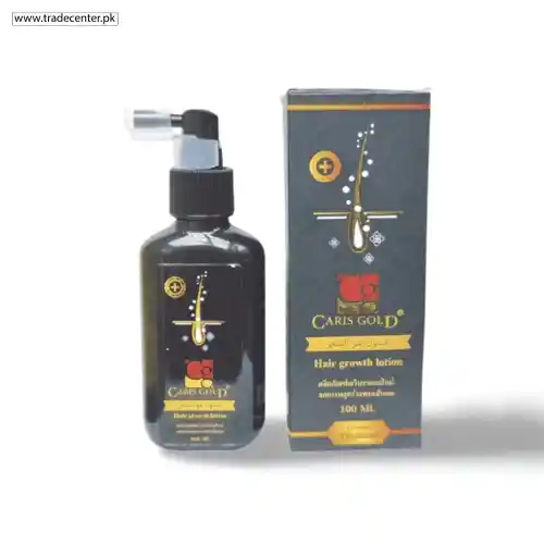 Caris Gold Hair Growth Lotion In Pakistan - Best Product For Hair Growth And Thickness