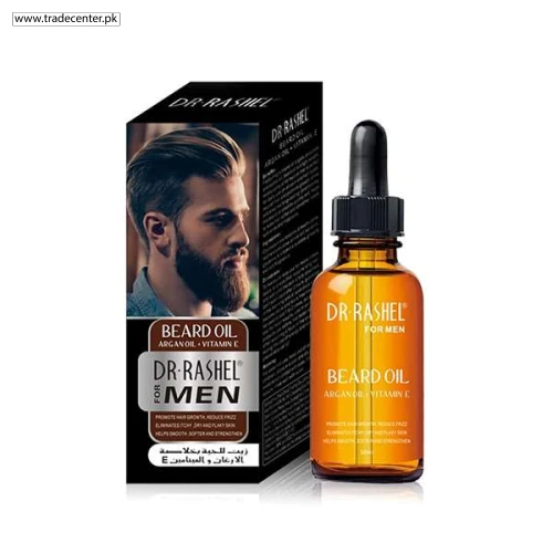 DR.RASHEL Argan Oil Vitamin E Hair Growth For Men Beard Oil