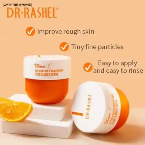 Dr Rashel Vitamin-C Brightening Face Scrub