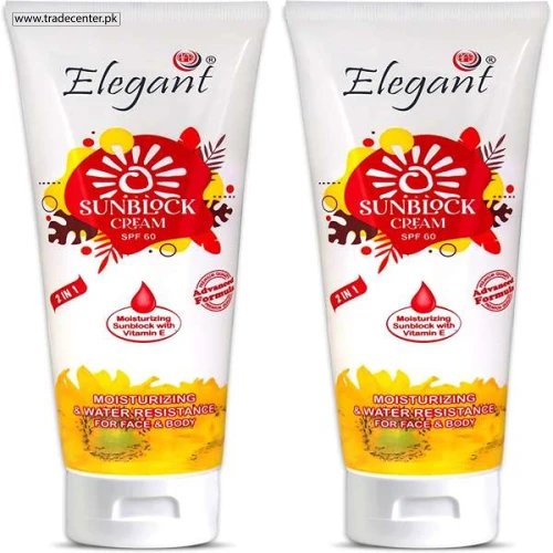 Elegant Sunblock Cream Spf 60
