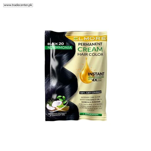 Elmore Advanced Cream Black 20 Hair Color