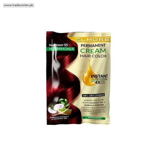 Elmore Cream Hair Color 55 Mahogany