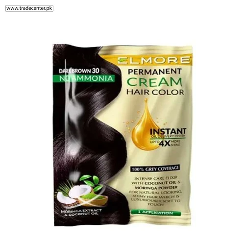 Elmore Cream Dark Brown 30 Hair Color