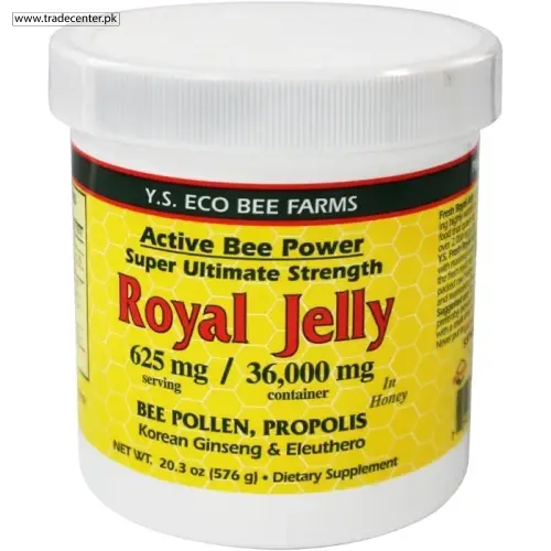 Fresh Royal Jelly + Bee Pollen, Propolis, Ginseng, Honey Mix