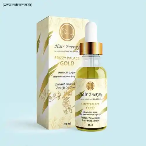 Frizzy Palace Gold Hair Serum - Hair Energy