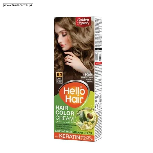 Hello Hair Light Golden 6.3 Hair Color