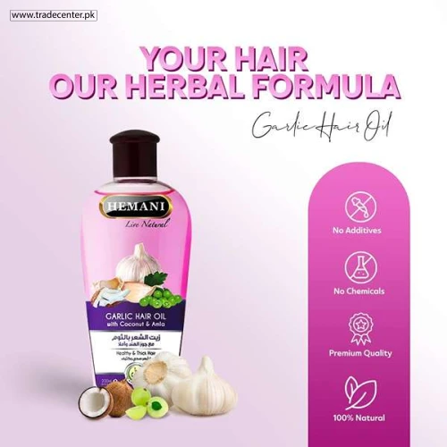 Hemani Garlic Hair Oil