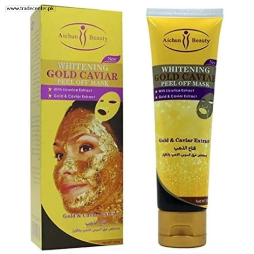 24K Gold Caviar Peel off Mask Mask Face Rejuvenation Moisturizing - Shop Online Pakistan