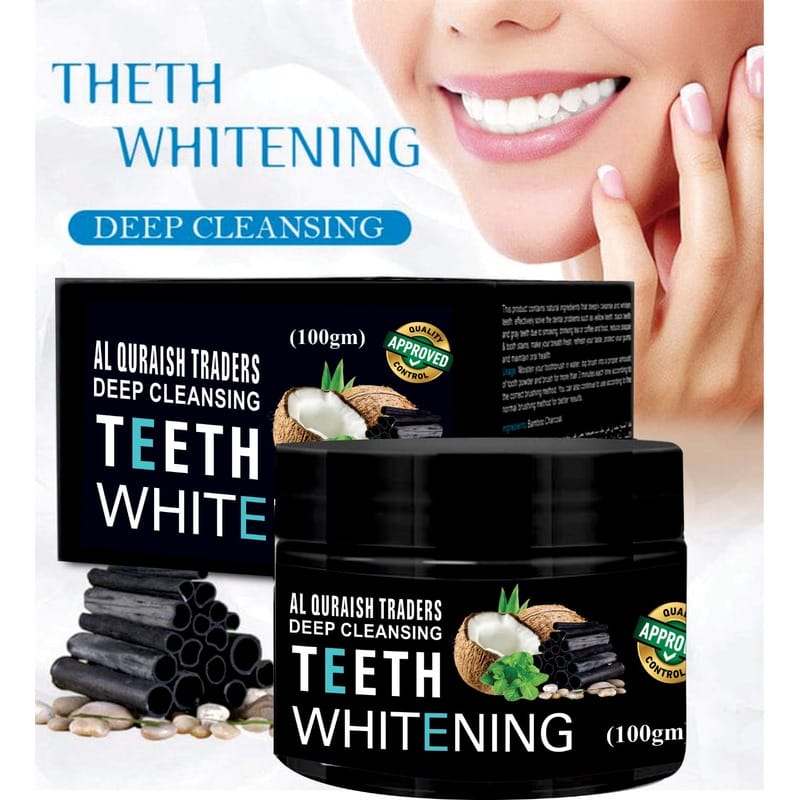 Activated Charcoal Teeth Whitening Powder - Shop Online Pakistan