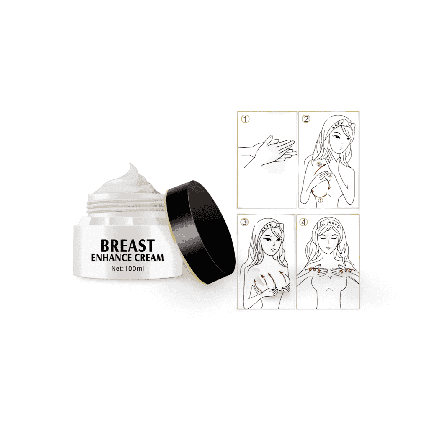 Aichun Beauty Breast Enhance Cream Lifting 100Ml - Shop Online Pakistan