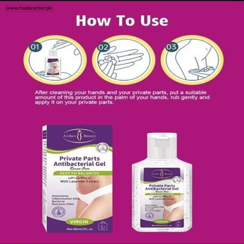 Aichun Beauty Private Parts Glowing Antibacterial Lavebder Extract Gel - Shop Online Pakistan