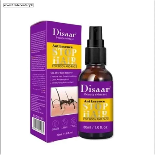 Ant Essence Stop Hair Inhibitor – Face & Body | TradeCenter.pk - Shop Online Pakistan Ant Essence Stop Hair Natural Hair Inhibitor for Face and Body - Shop Online Pakistan