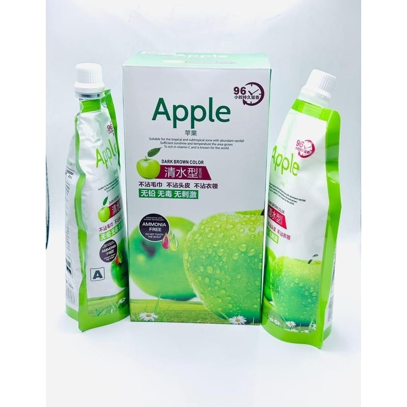 Apple Ammonia Free Dark Brown Hair Cream - Shop Online Pakistan