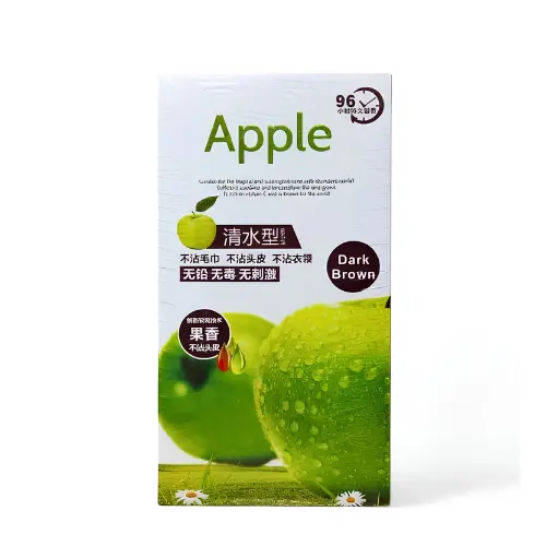 Apple Hair Color Dark Brown Ammonia Free 1000ml - Shop Online Pakistan