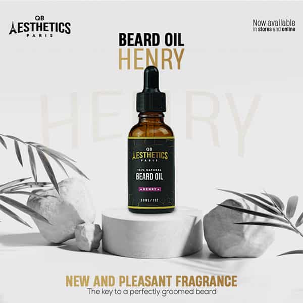 Beard Oil Louis By QB Aesthetics Paris - Shop Online Pakistan