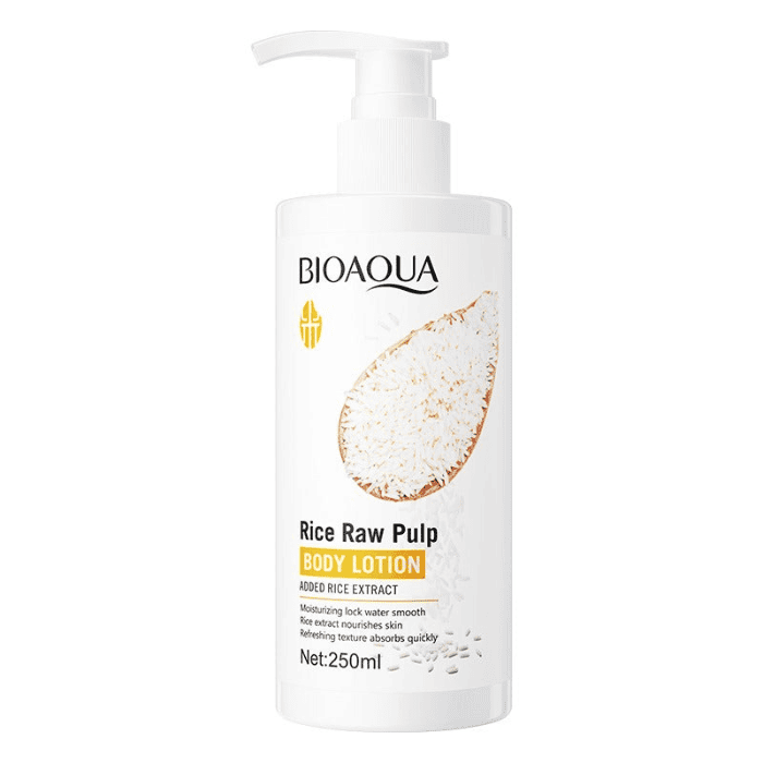 Bioaqua Rice Raw Pulp Moisturizing Lotion - Shop Online Pakistan