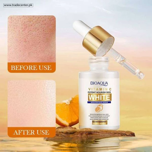 Bioaqua Vitamin C White Brighten Face Serum - Shop Online Pakistan