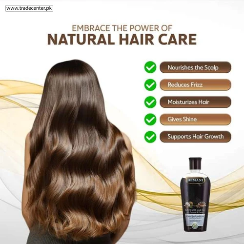 Black Seed Herbal Hair Oil - Shop Online Pakistan