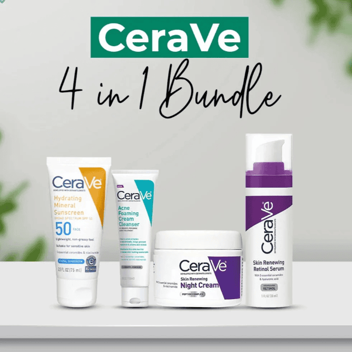Cerave Skincare Kit 4 in 1 - Shop Online Pakistan