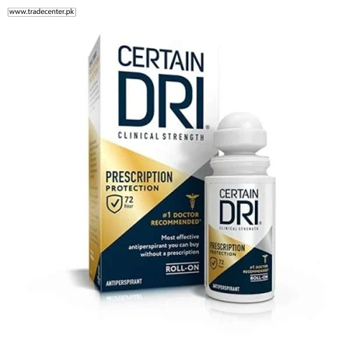 Certain Dri Prescription Strength Clinical Antiperspirant Roll On - Shop Online Pakistan