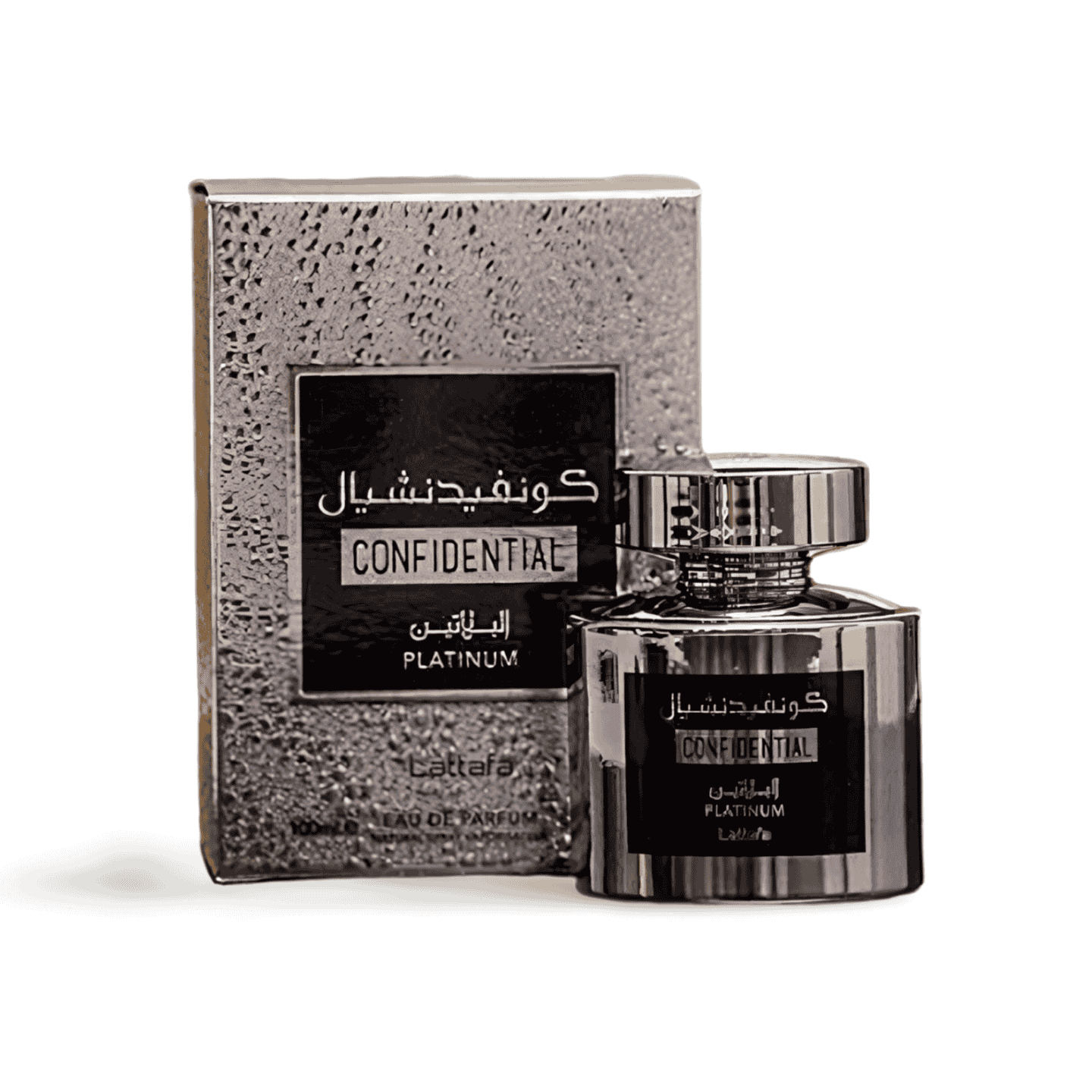 Confidential Platinum Lattafa Perfumes - Shop Online Pakistan