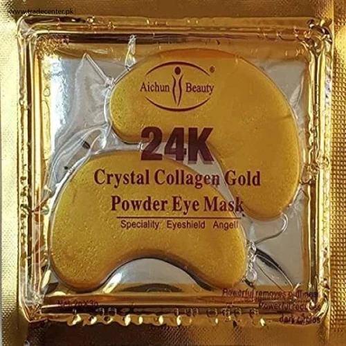 Crystal 24K Gold Powder Gel Collagen Eye Mask - Shop Online Pakistan