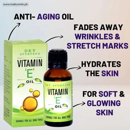 Dev Ayurveda Pure Vitamin E Oil - Shop Online Pakistan