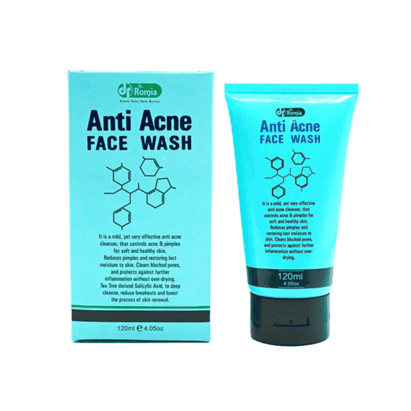 Dr. Romia Anti Acne Face Wash Tube 120Ml