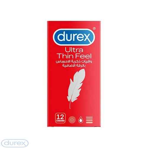 Durex Ultra Thin Feel Condoms 12 Pack - Shop Online Pakistan