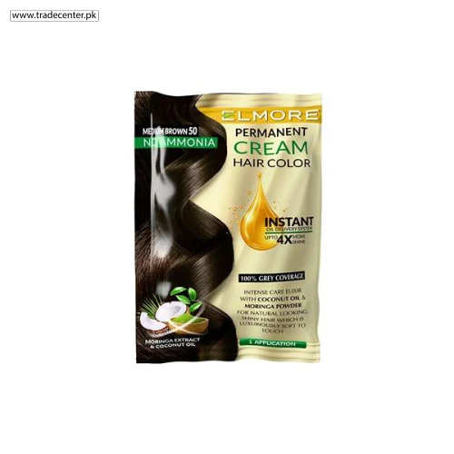 Elmore Cream Medium Brown 50 Hair Color - Shop Online Pakistan