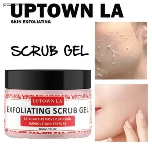 Exfoliating Scrub gel For removing dead skin and improving Skin Texture - Shop Online Pakistan