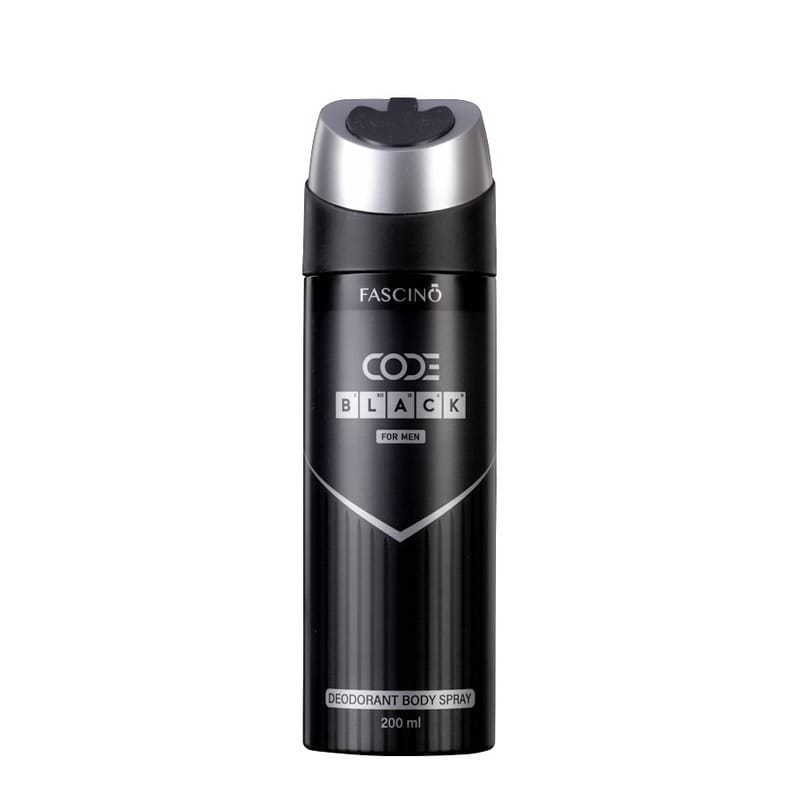 Fascino Code Black Deodorant Body Spray - Shop Online Pakistan