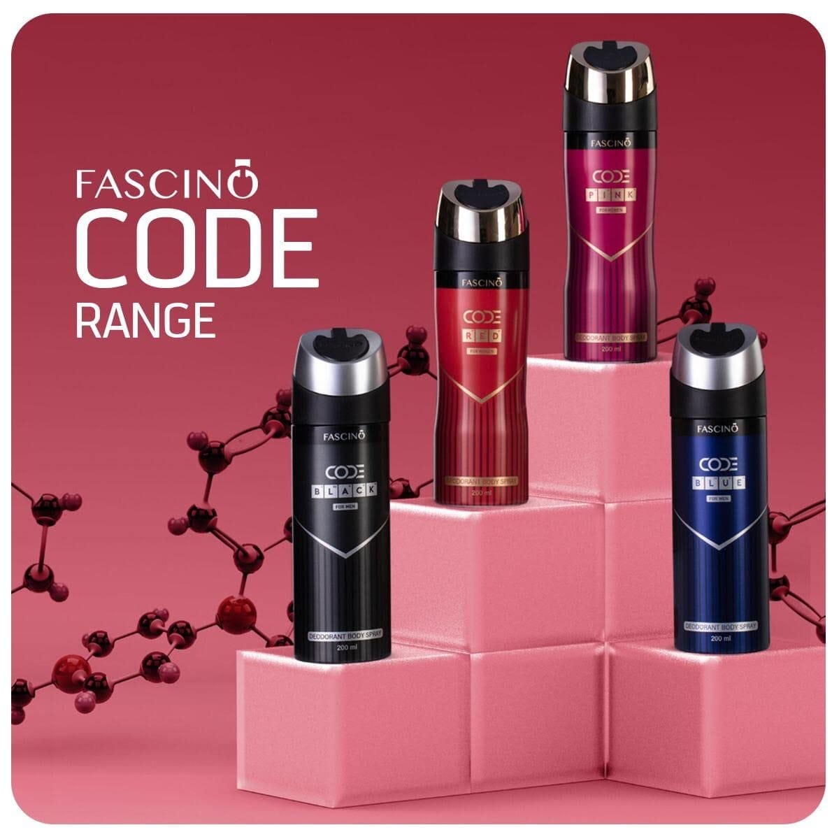 Fascino Code Pink Deodorant Body Spray - Shop Online Pakistan