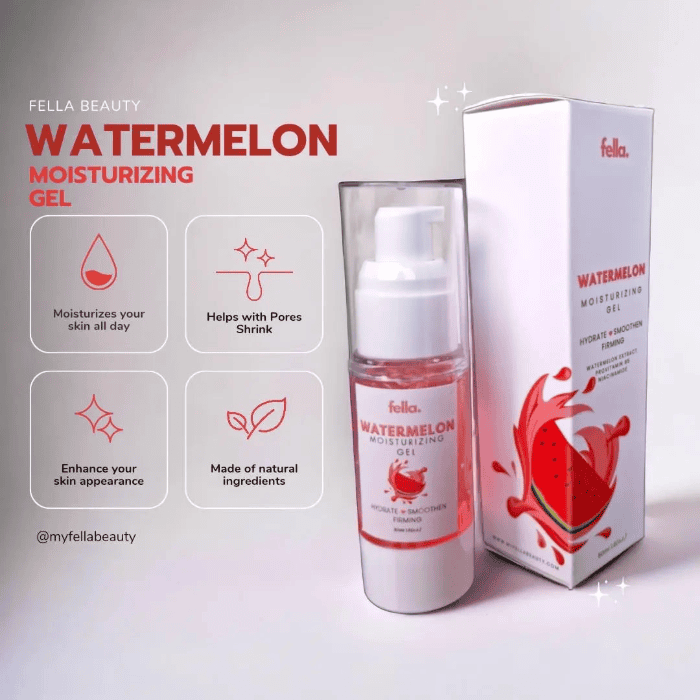 Fella Watermelon Moisturizer Gel - Shop Online Pakistan