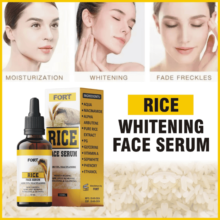 Fort Rice Face Serum - Shop Online Pakistan