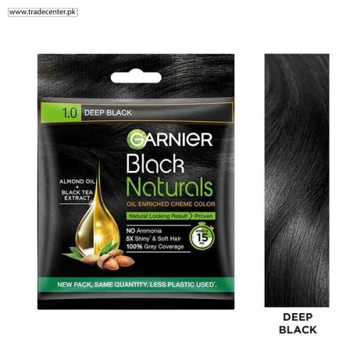 Garnier Deep Black Hair Colour - Shop Online Pakistan