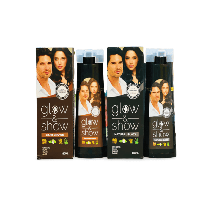 Glow & Show Hair Color Shampoo - Shop Online Pakistan