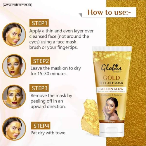 Gold Peel Off Mask Enriched Price In Pakistan | Order Now - Shop Online Pakistan Gold Peel Off Mask Enriched - Shop Online Pakistan