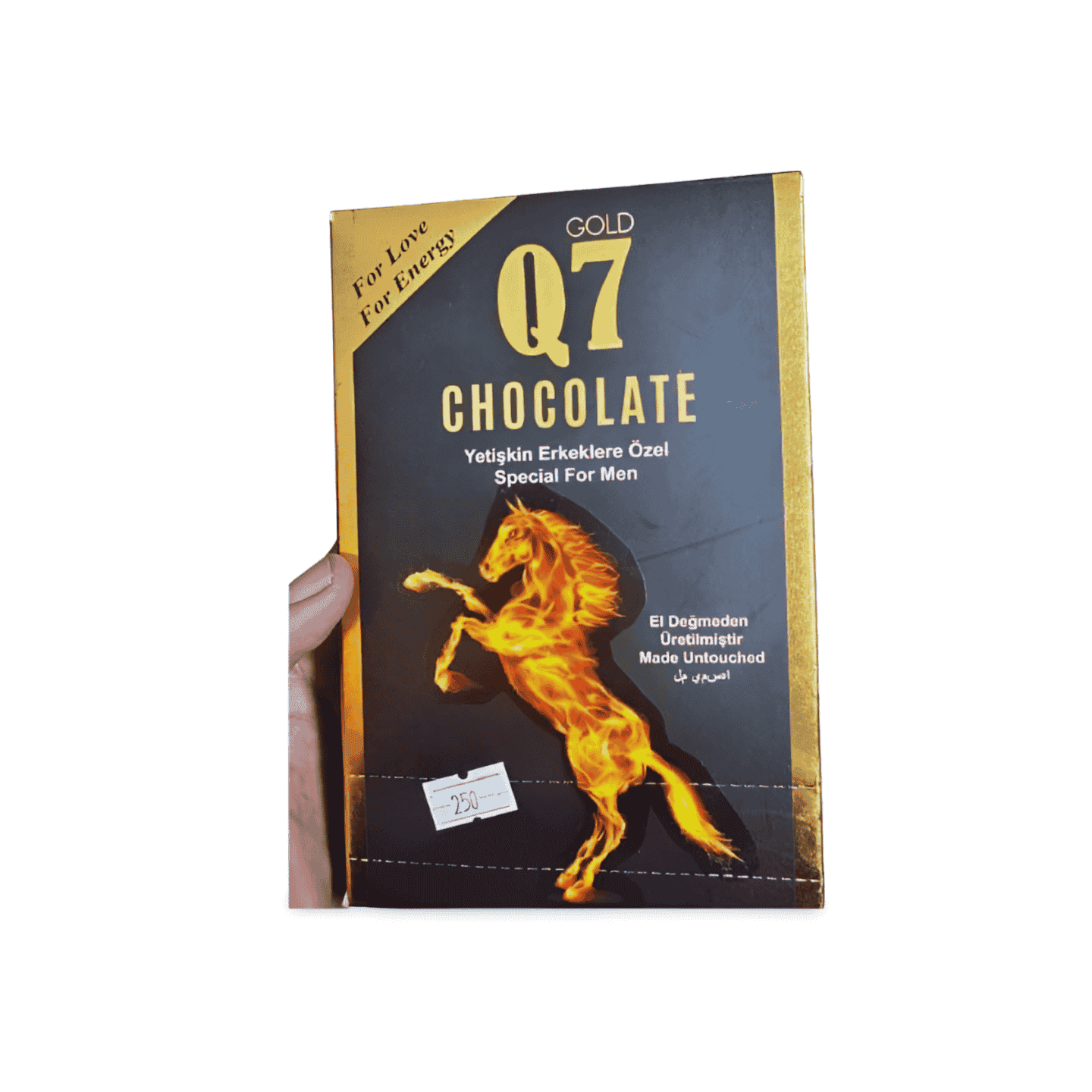 Gold Q7 Chocolate Yetiskin Erkeklere Ozel Special For Man - Shop Online Pakistan