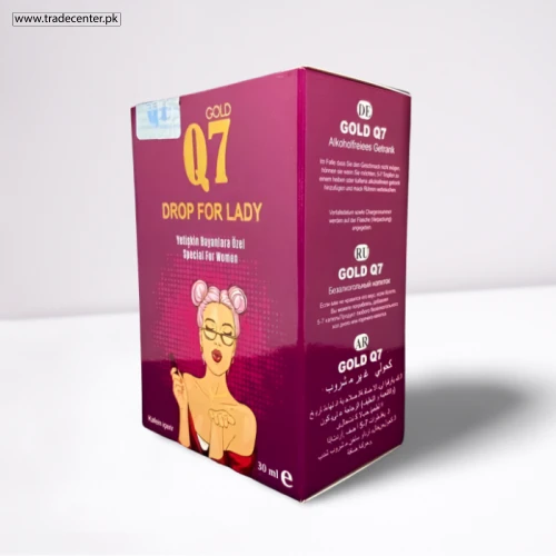 Gold Q7 Drops For Lady - Shop Online Pakistan