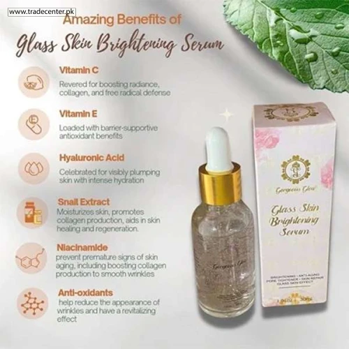 Gorgeous Glow Glass Skin Brightening Serum - Shop Online Pakistan