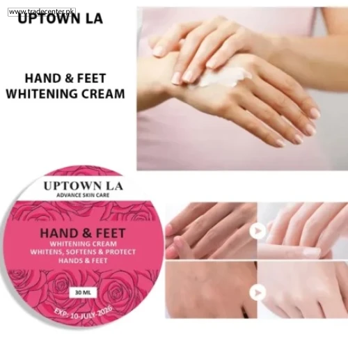 HAND & FEET WHITENING CREAM FOR WHITENS SOFTENS - Shop Online Pakistan