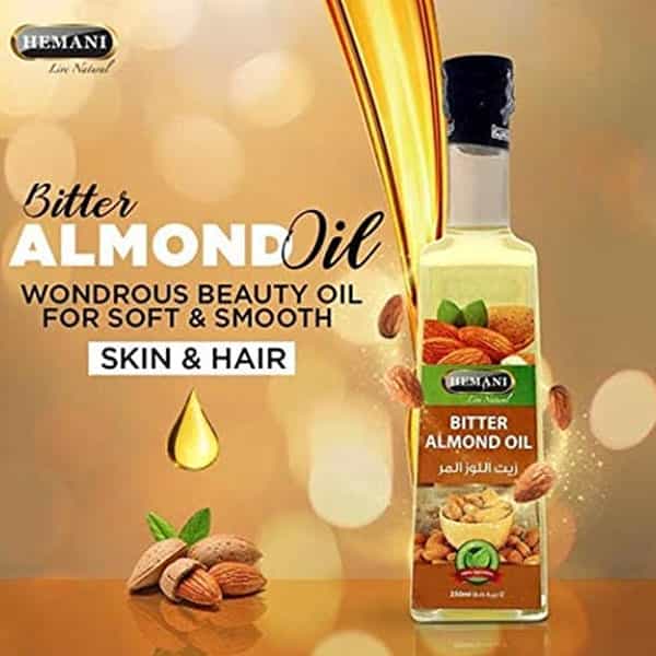 Hemani Bitter Almond Oil 250ml - Shop Online